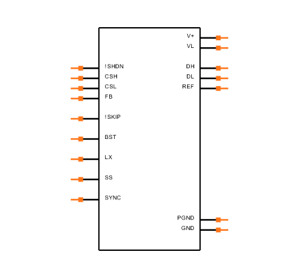 MAX797HESE+ Symbol