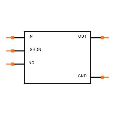 MAX8511EXK33+T Symbol