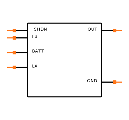 MAX8569AEUT+T Symbol