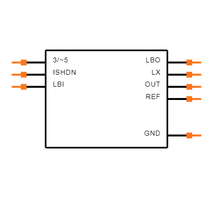 MAX856CSA+ Symbol