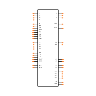 MAX8660ETL+ Symbol