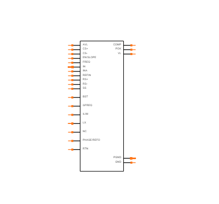 MAX8686ETL+ Symbol