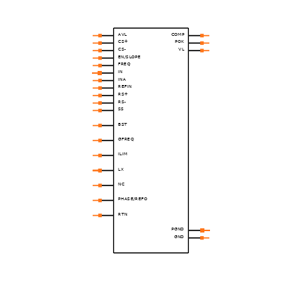 MAX8686ETL+T Symbol