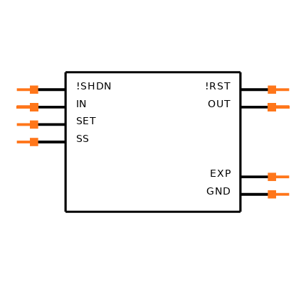 MAX8869EUE33+ Symbol