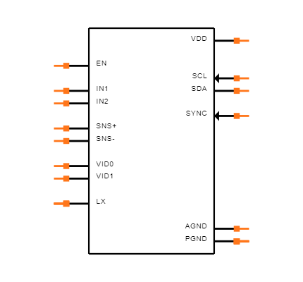 MAX8952EWE+T Symbol