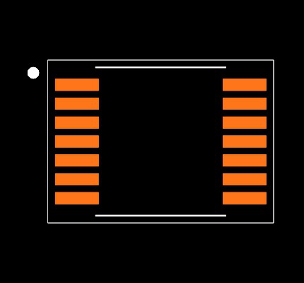 MAX9202EUD+T Footprint