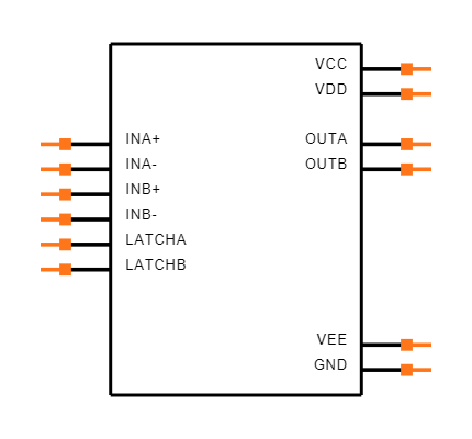 MAX9202EUD+T Symbol