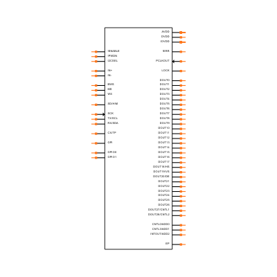 MAX9276AGTN+T Symbol