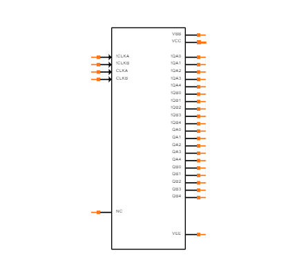 MAX9312ECJ+T Symbol