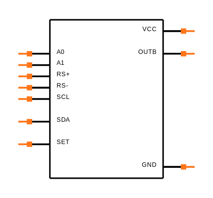 MAX9611AUB+ Symbol