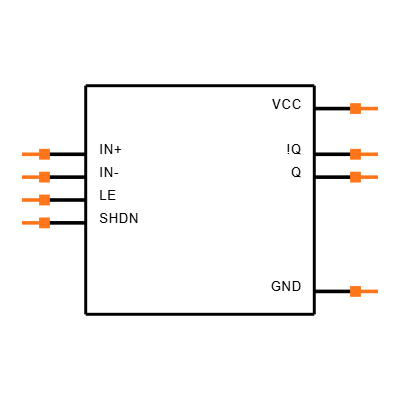MAX961EUA+ Symbol