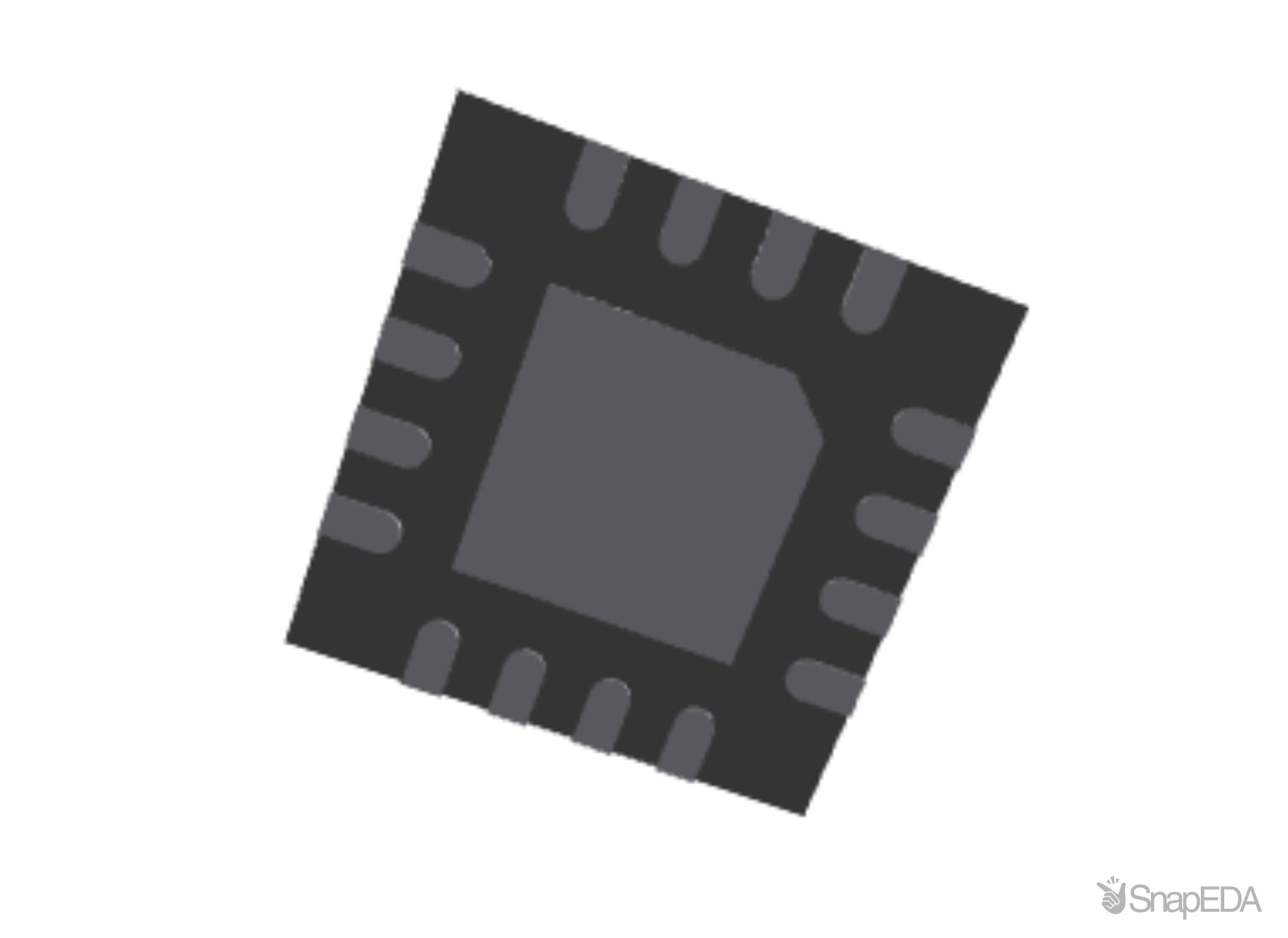 MAX9719AETE+ 3D Model