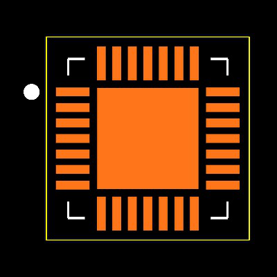 MAX9730ETI+ Footprint