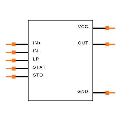 MAX975ESA+ Symbol