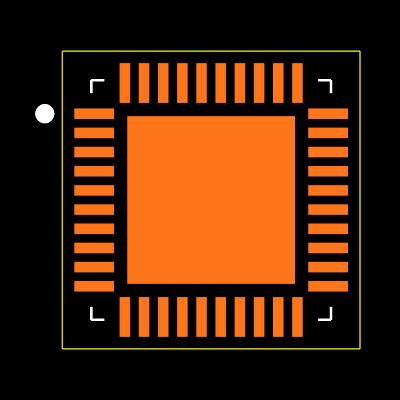 MAX98090BETL+ Footprint
