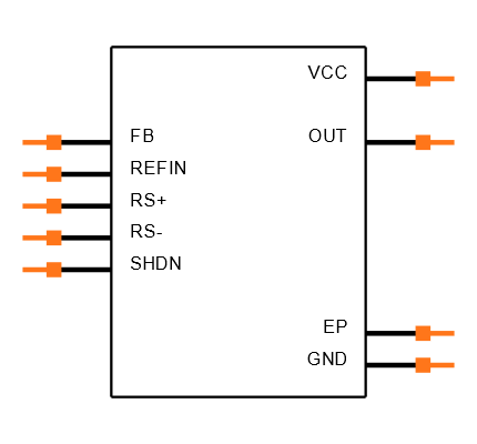 MAX9918ASA+ Symbol