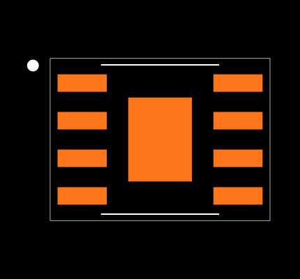MAX9920ASA+T Footprint