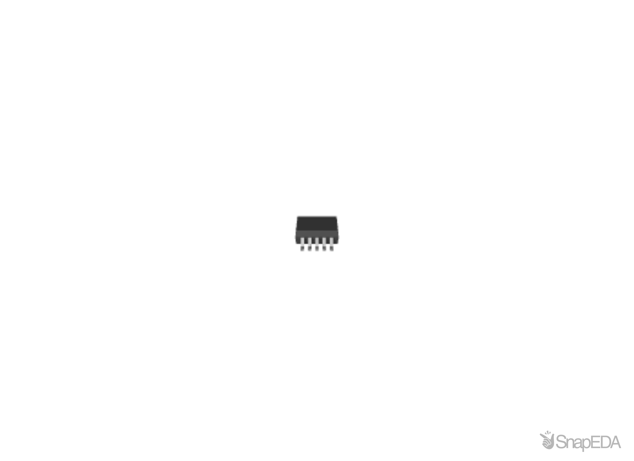 MAX9924UAUB+ 3D Model