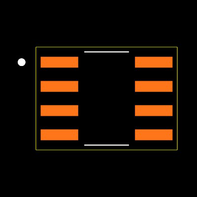 MLX90395KDC-BBA-101-SP Footprint