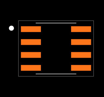 MLX90340SDC-AAA-400-RE Footprint