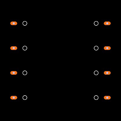 BK-18650-PC8 Footprint