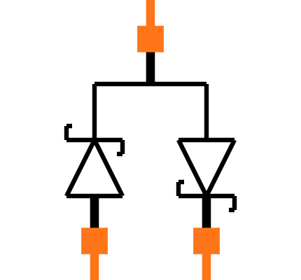 BAT54SDW-TP Symbol