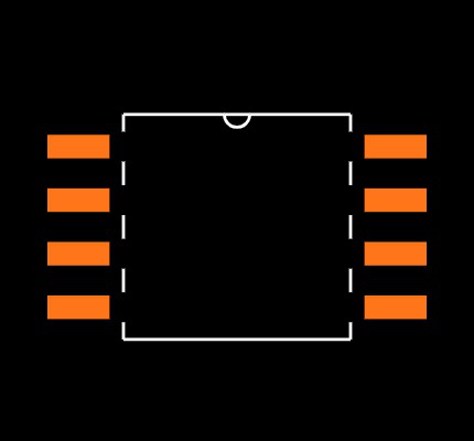 24C65T-I/SM Footprint