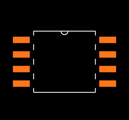 24LC65T-I/SM Footprint
