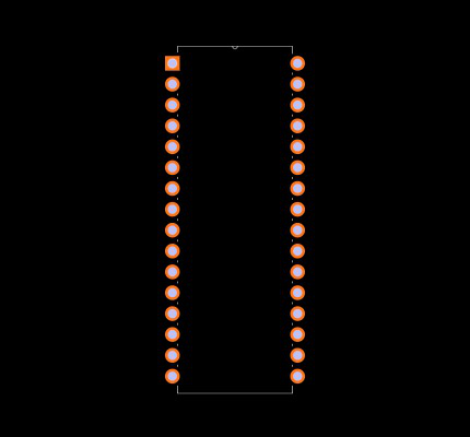 AT27C020-90PU Footprint