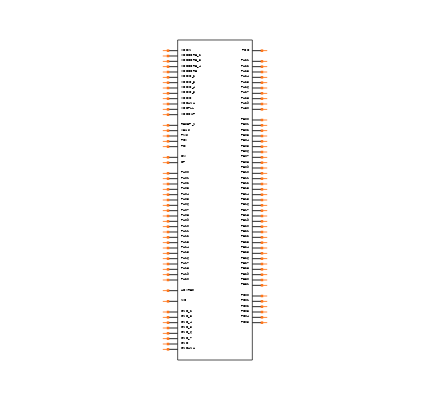 AT32UC3A1128-AUT Symbol