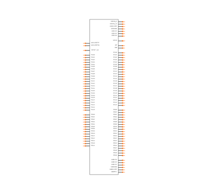 AT32UC3C1512C-AUR Symbol