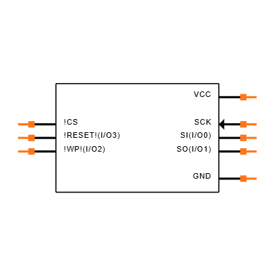 AT45DQ161-SHFHD-T Symbol