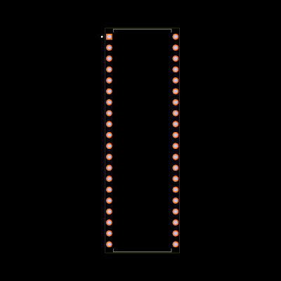 AT89C51RB2-3CSUM Footprint