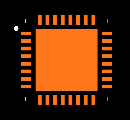 AT90PWM3-16MQT Footprint