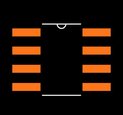 AT93C46EN-SH-B Footprint