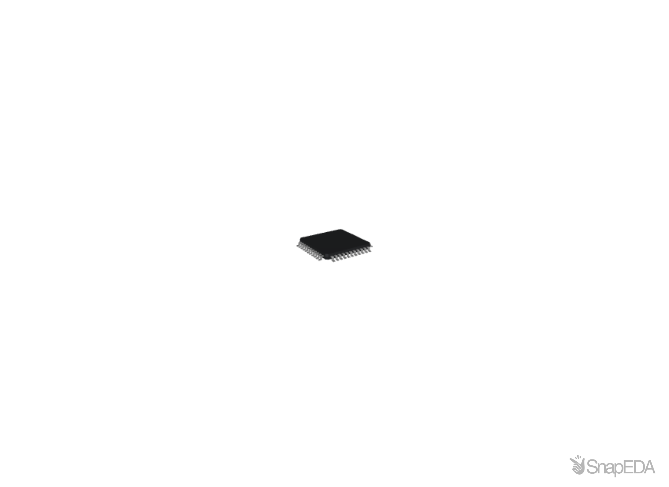 ATMEGA1284-AU 3D Model