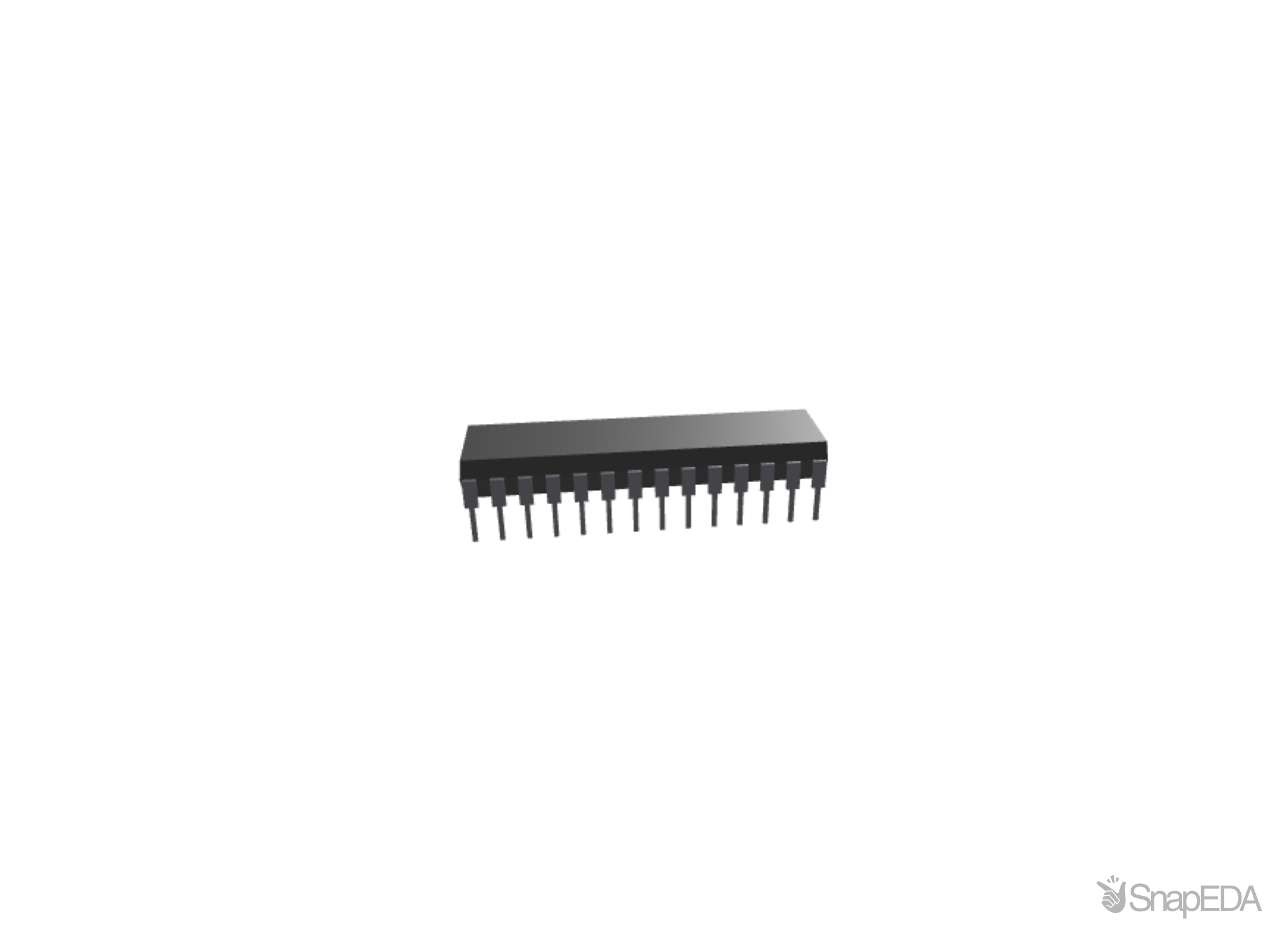 ATMEGA48-20PU 3D Model