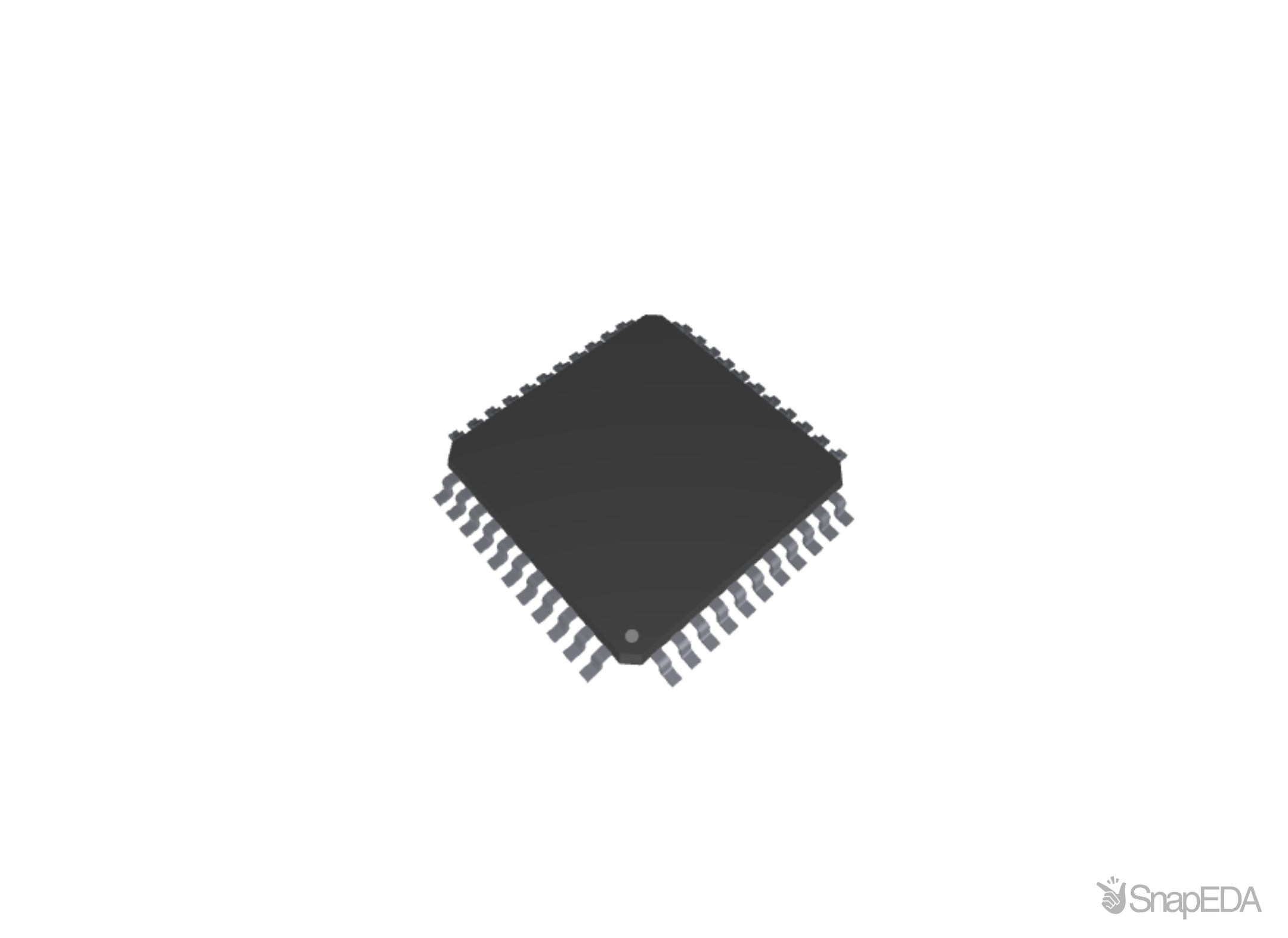 ATMEGA644A-AU 3D Model