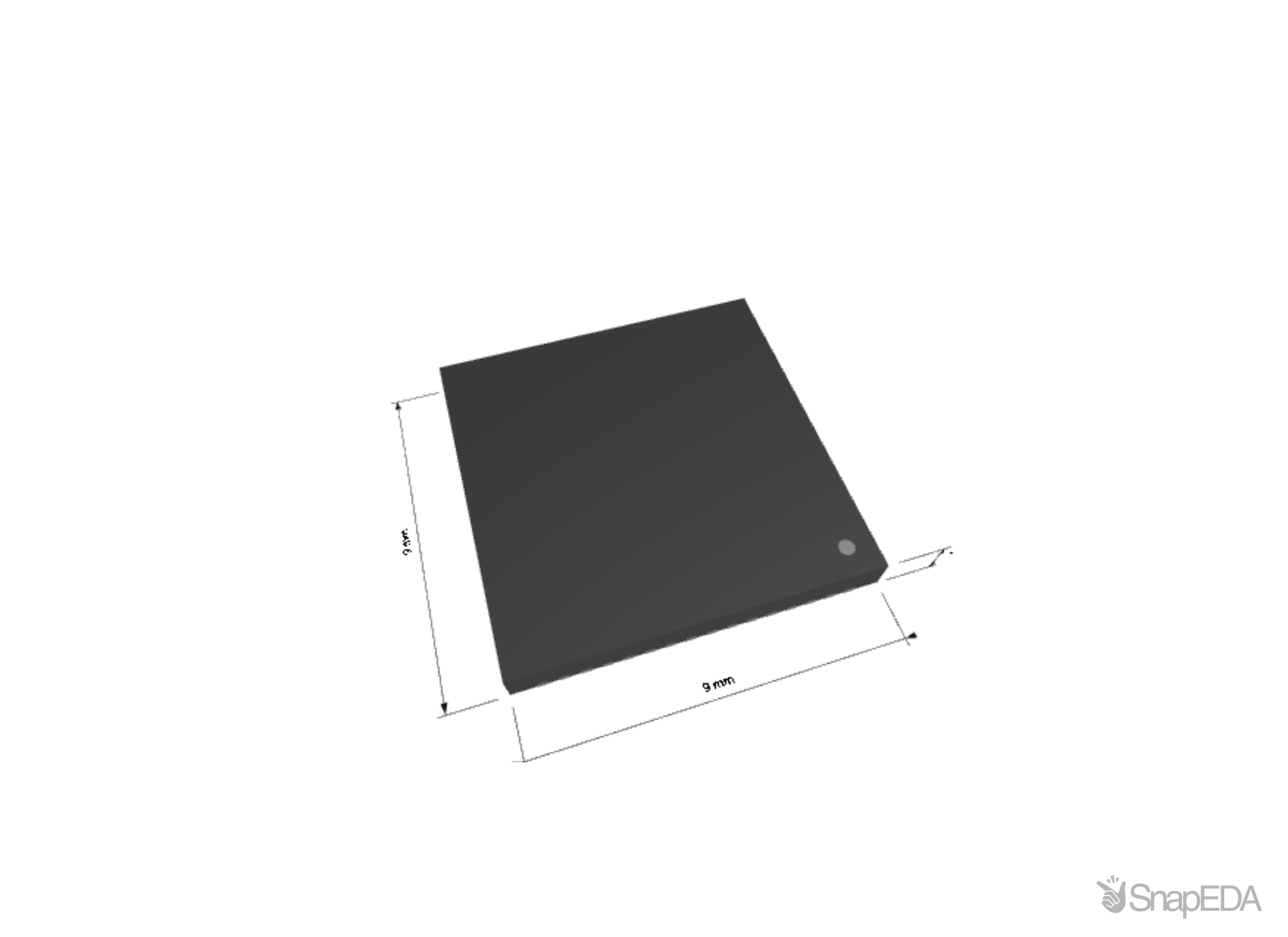 ATMEGA64L-8MU 3D Model