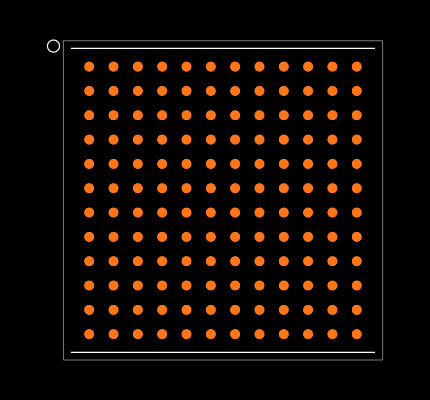 ATSAM3X8EA-CU Footprint