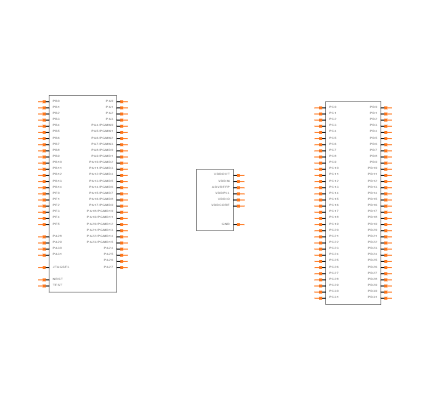 ATSAM4E8EA-AU Symbol