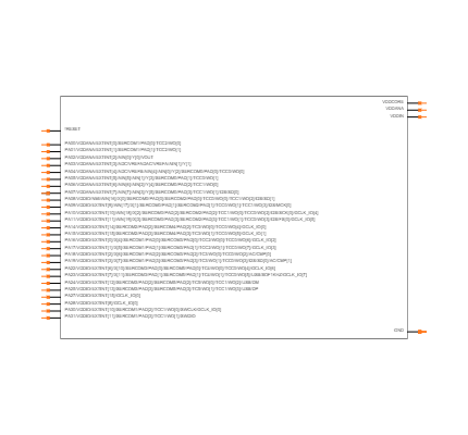 ATSAMD21E17A-AU Symbol