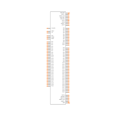 ATSAME70N21B-CN Symbol