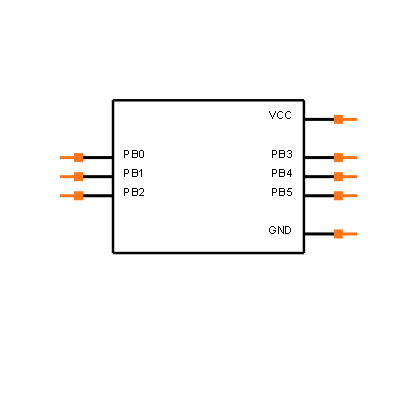 ATTINY13A-SSH Symbol