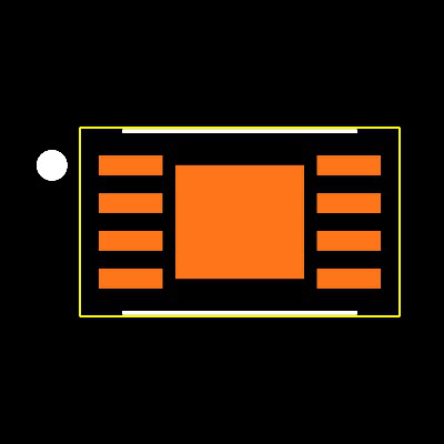 CAP1203-1-AC3-TR Footprint