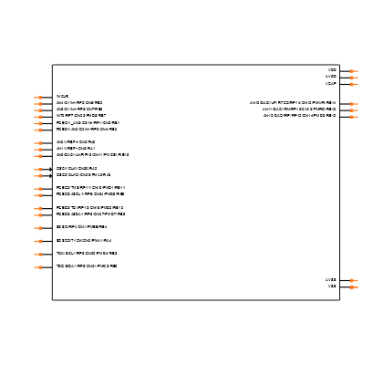 DSPIC33FJ128GP802-I/SP Symbol