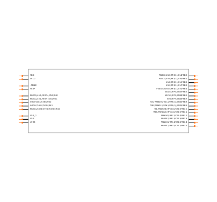 DSPIC33FJ12MC202-E/SP Symbol