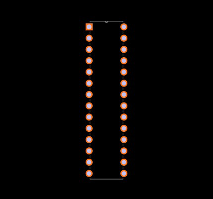 DSPIC33FJ32GP102-E/SP Footprint