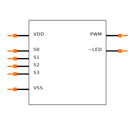HCS300T/SN Symbol