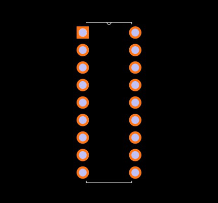 HT12D Footprint